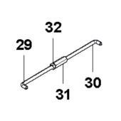 Parallel Rod, Rear Parallel Rod, Rear