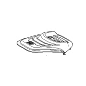 Cover Air Outlet 5953072-01 Cover Air Outlet 5953072-01