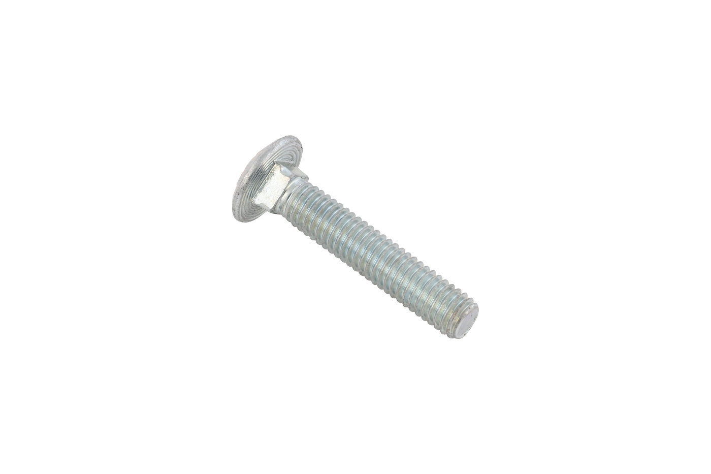 Bolt cup head square neck bolt 3/8-16 x 2.02 in gr5 clear zinc