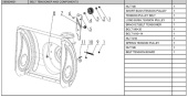 Belt tensioner and components Belt tensioner and components