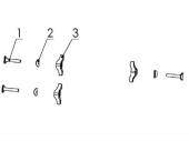 Handle wing nuts Handle wing nuts