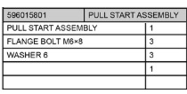 Pull-start kit