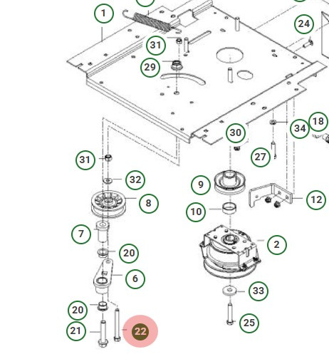 Screw hex head 3/8-16 x 3.54 in