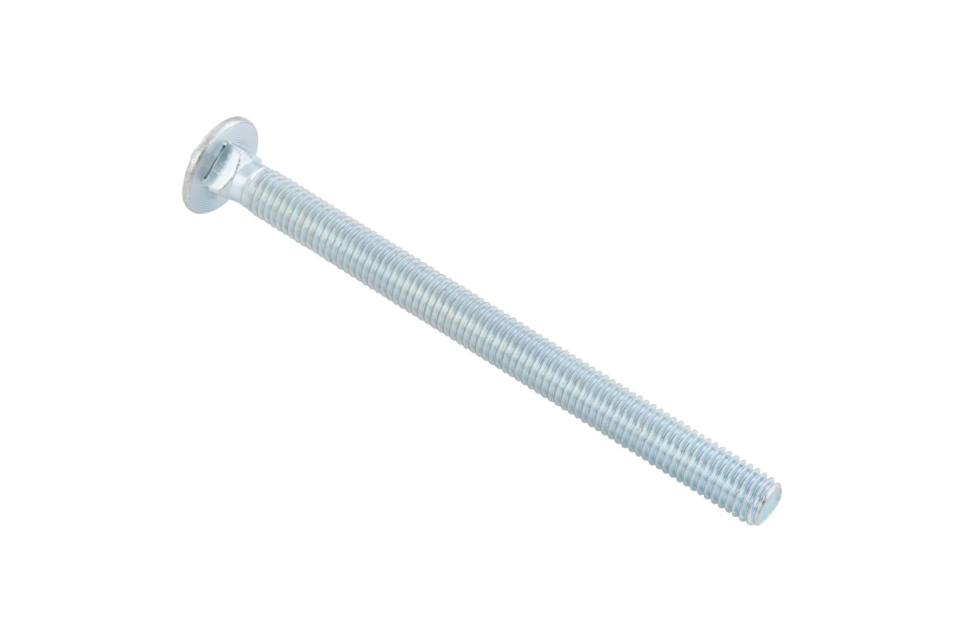 Bolt cup head square neck bolt 1/2-13 x 6-1/2 in gr5 clear zinc
