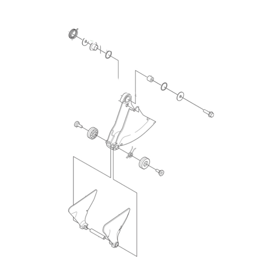 Blade guard kit replacement part