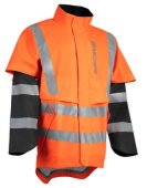 Rainjacket Husqvarna Functional EN 20471, XL Rainjacket Husqvarna Functional EN 20471, XL
