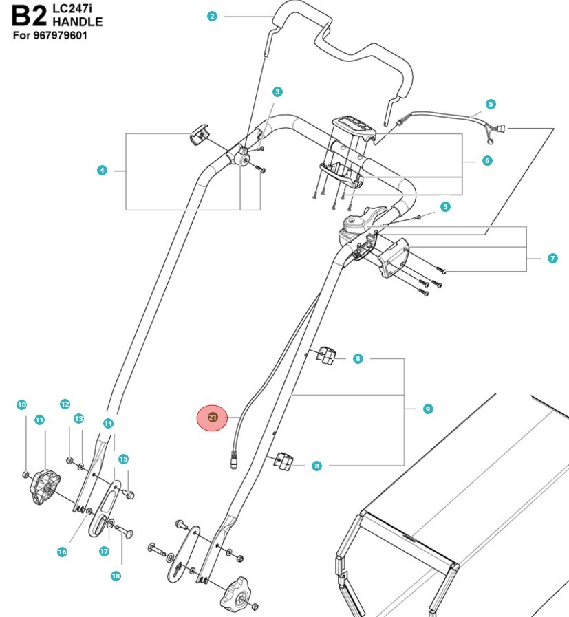 Cable Awg26 1020Mm 5976887-01
