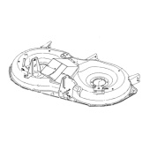 Service kit 108 cm crd deck assembly cable clutch non ez mulch Service kit 108 cm crd deck assembly cable clutch non ez mulch