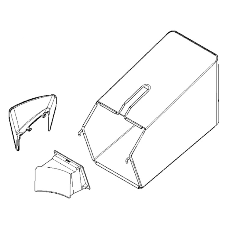 Grass Bag Assy Grass Bag, Chut 5985116-01