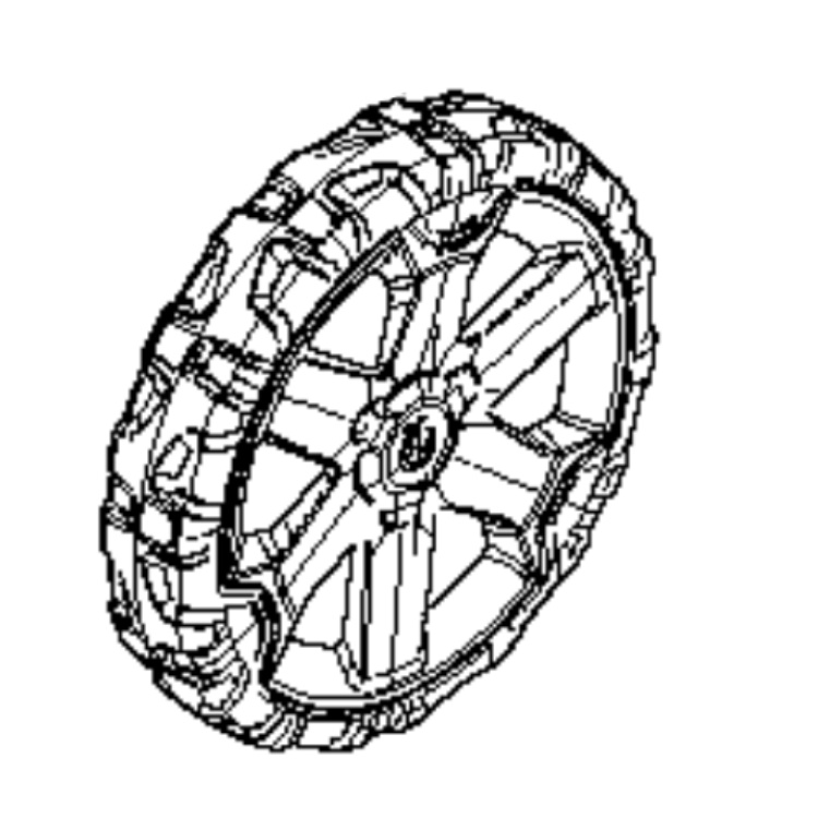 Wheel Rear Wheel Kit 5985131-01