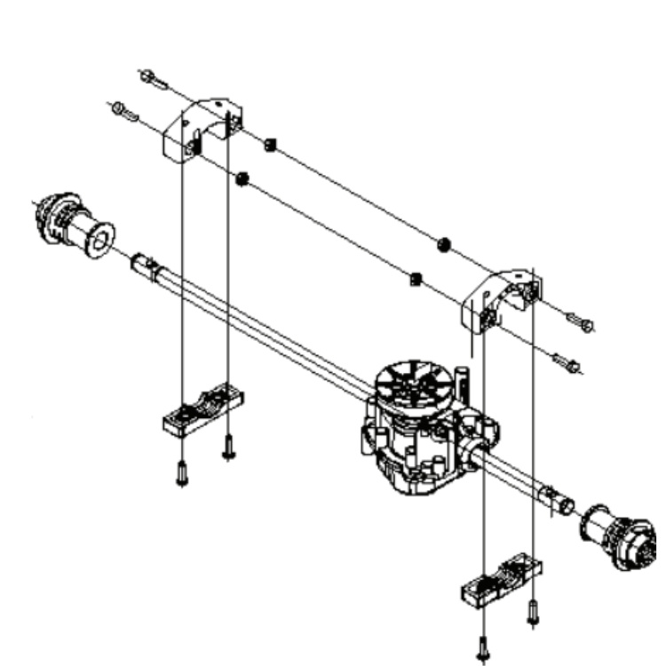 Transmission Kit Rear Transmission 5985137-01