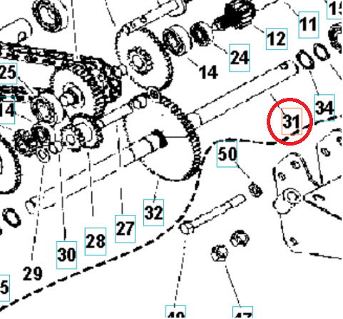 Final Shaft 5986768-01