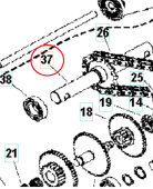 Shaft 2 5986797-01 Shaft 2 5986797-01