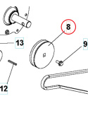 Pulley Transmission Belt à 1 5986813-01 Pulley Transmission Belt à 1 5986813-01