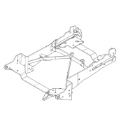 Equipment frame assembly spare par Equipment frame assembly spare par