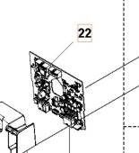 Circuit board Charging station Automower 550EPOS Circuit board Charging station Automower 550EPOS