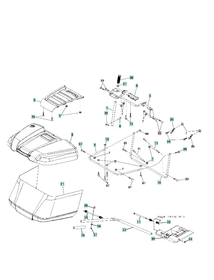 Carriage Bolt,1/4-20X1 1/4 8720404-10