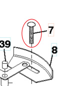 Carriage Bolt,1/4-20X1/2 8721104-04 Carriage Bolt,1/4-20X1/2 8721104-04
