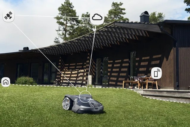 Husqvarna Automower® 320 Nera Robotic with wire free technology